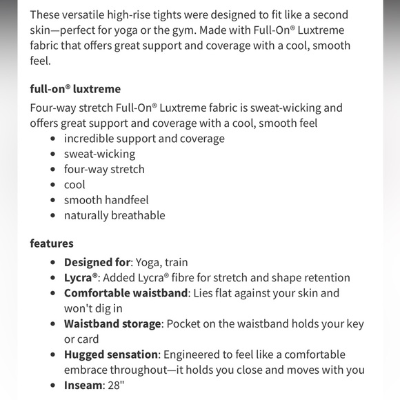 (NWT) Lululemon Wunder Under HR Tight *Foil - Picture 4 of 7